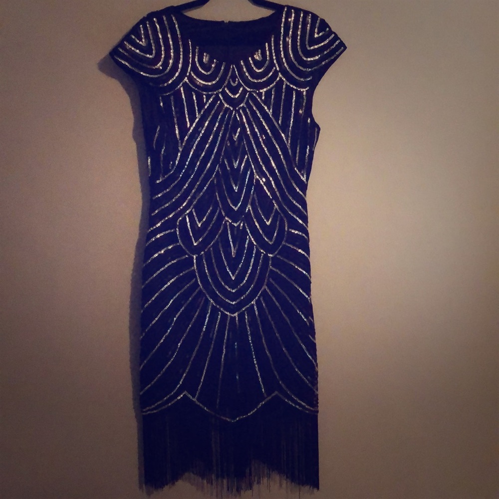 A fancy sparkly dress